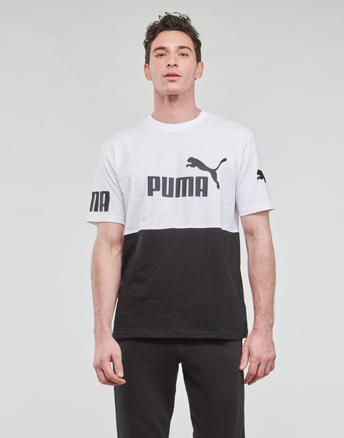 Puma - PUMA POWER COLORBLOCK - Noir / Blanc