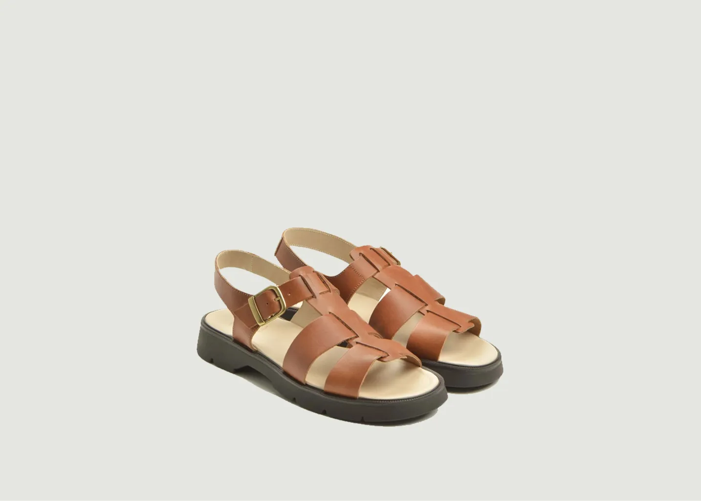 Sandales en cuir Ballast VGT Kleman