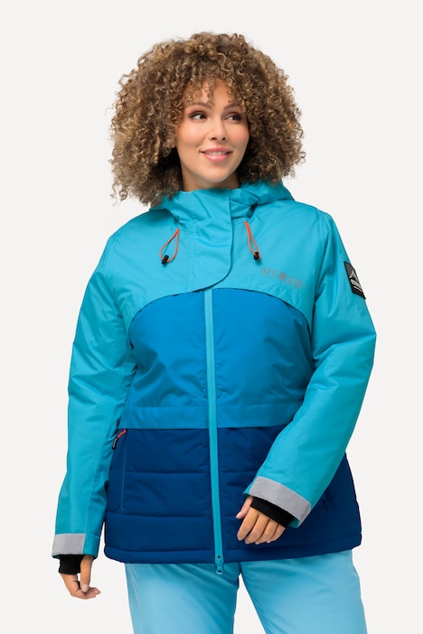 HYPRAR Funktionsjacke, wasserdicht, 2-Wege-Zipper, Schneefang