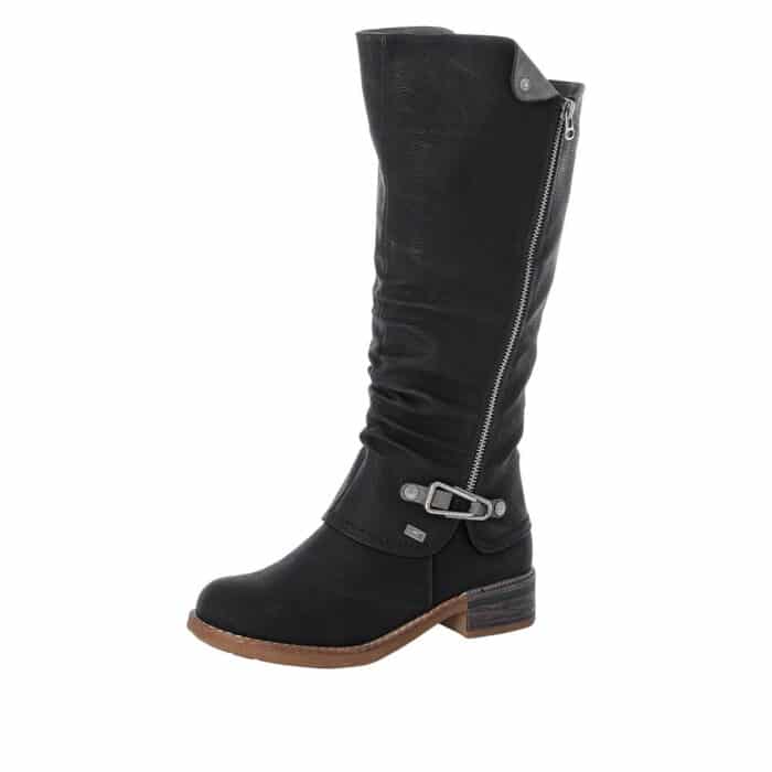 Rieker Lang Støvle Dame 94652-00