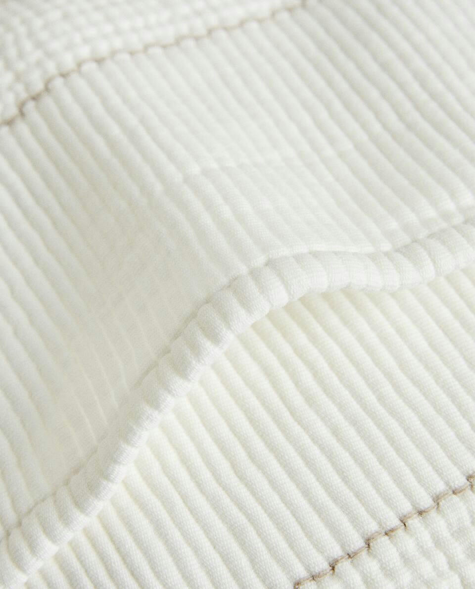 CAPA DE ALMOFADA EM jacquard DE ALGODÃO