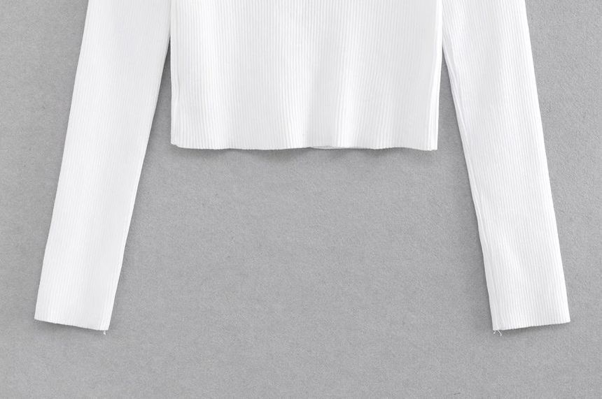 JOWI - Cropped Cardigan met Striksluiting