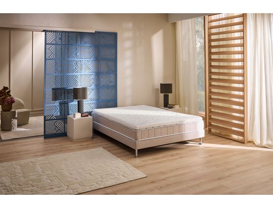 BULTEX - Sur matelas Memory 7, 160x200, Confort Cocooning
