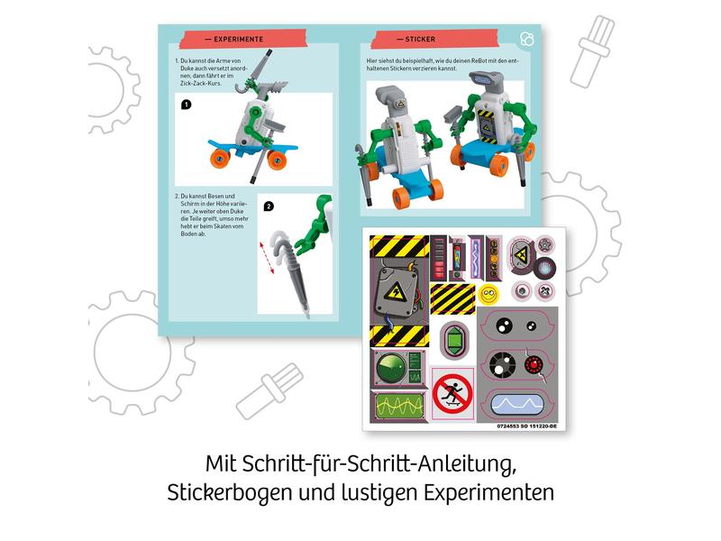 Kosmos Experimentierkasten ReBotz: Duke der Skating-Bot Die Robo-Gang zum Sammeln und Kombinieren