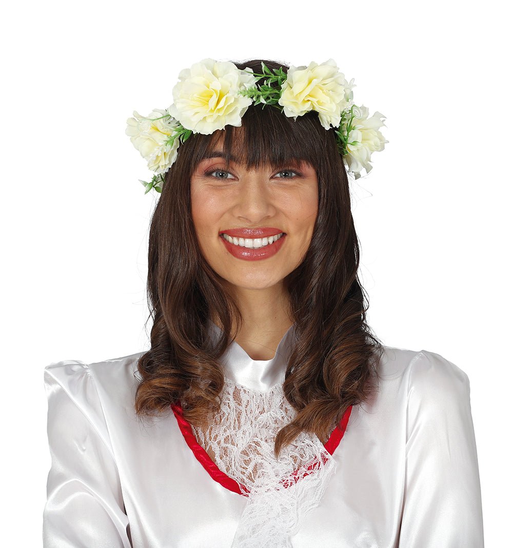 Tiara Bloemen Sluier