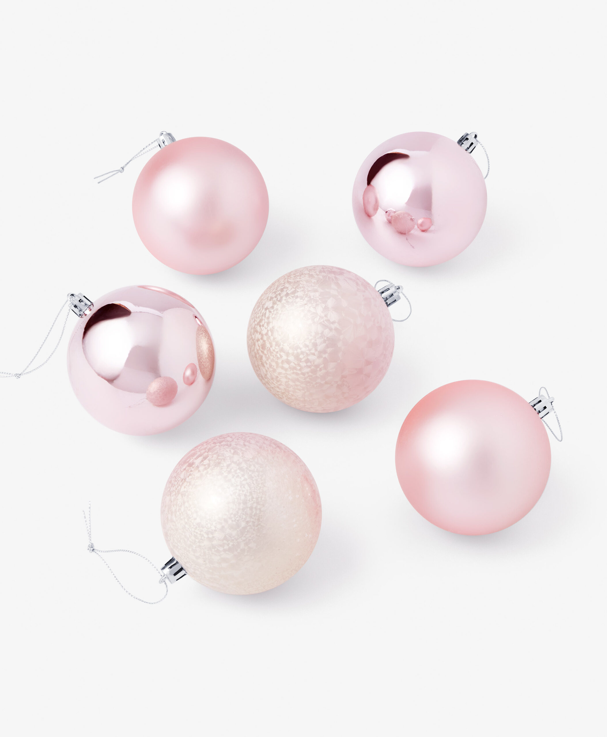 Weihnachtsbaumkugeln, 6er-Set