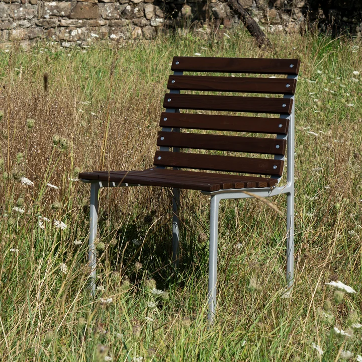HAY - Traverse Outdoor Stuhl, Aluminium / Esche geölt