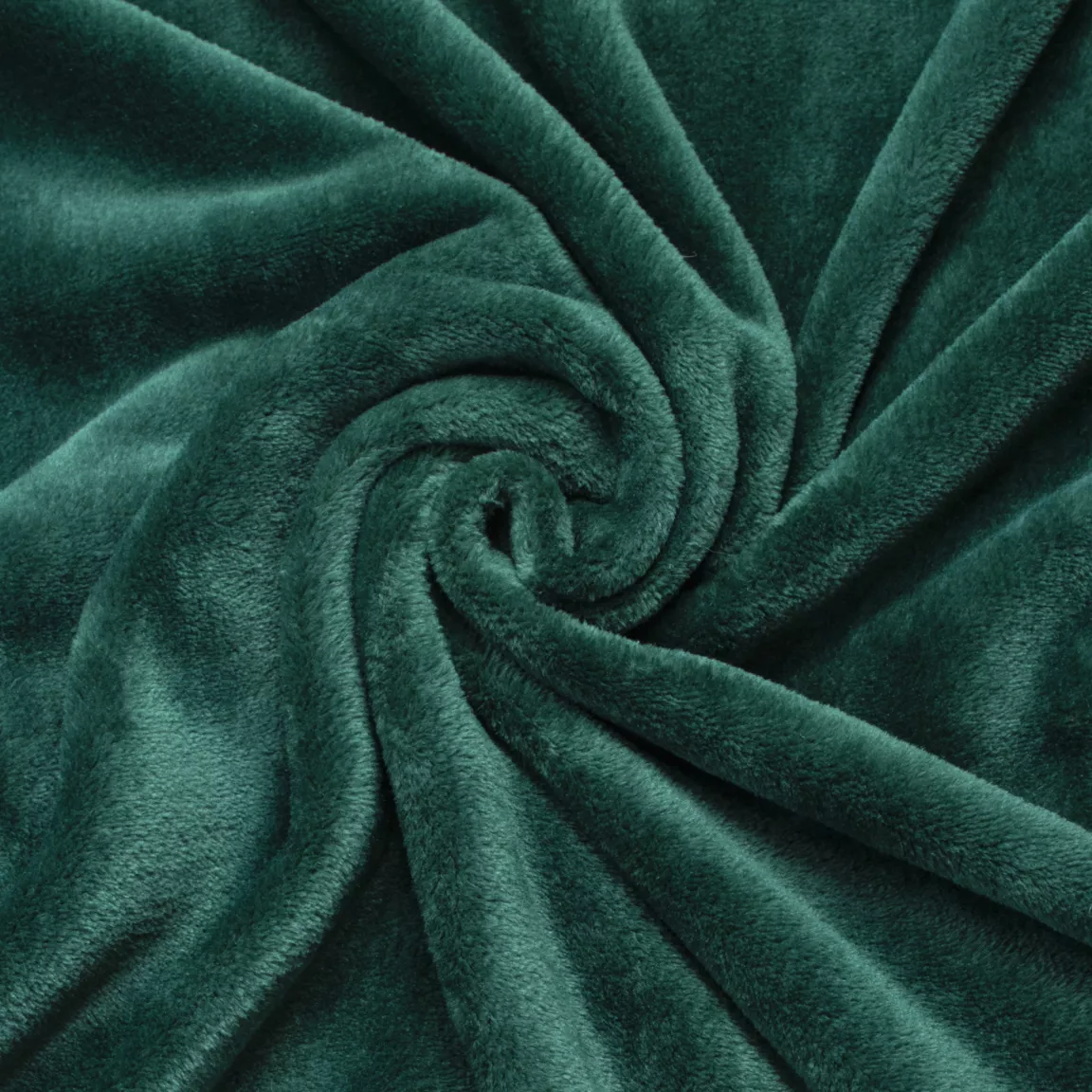 Plaid doux flanelle (220 x 240 cm) Didou Vert