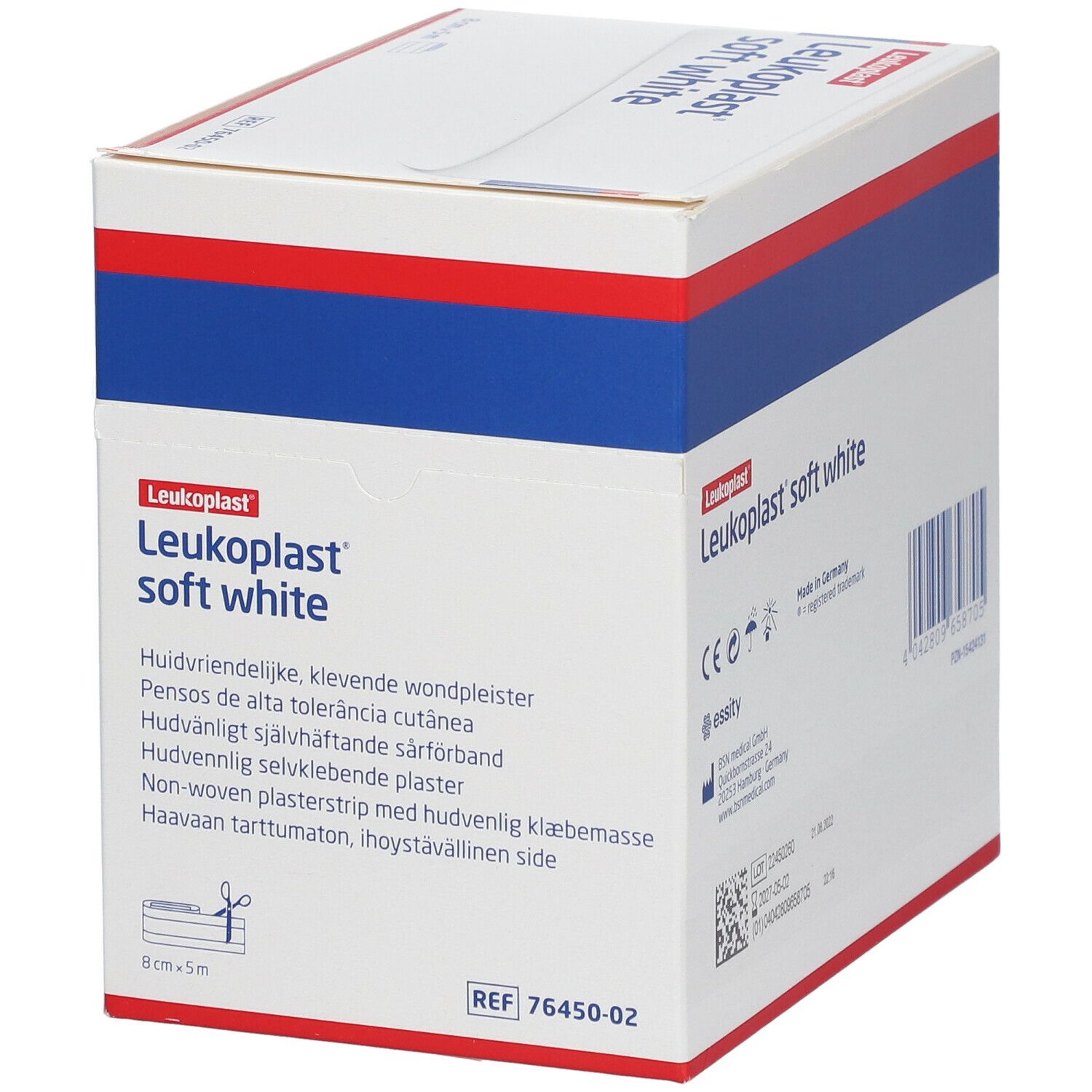 Leukoplast® soft white 8 cm x 5 m