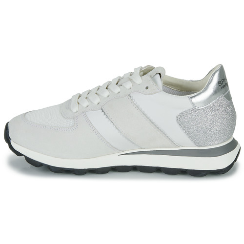 Geox - D SPHERICA VSERIES - Blanc / Gris / Argenté