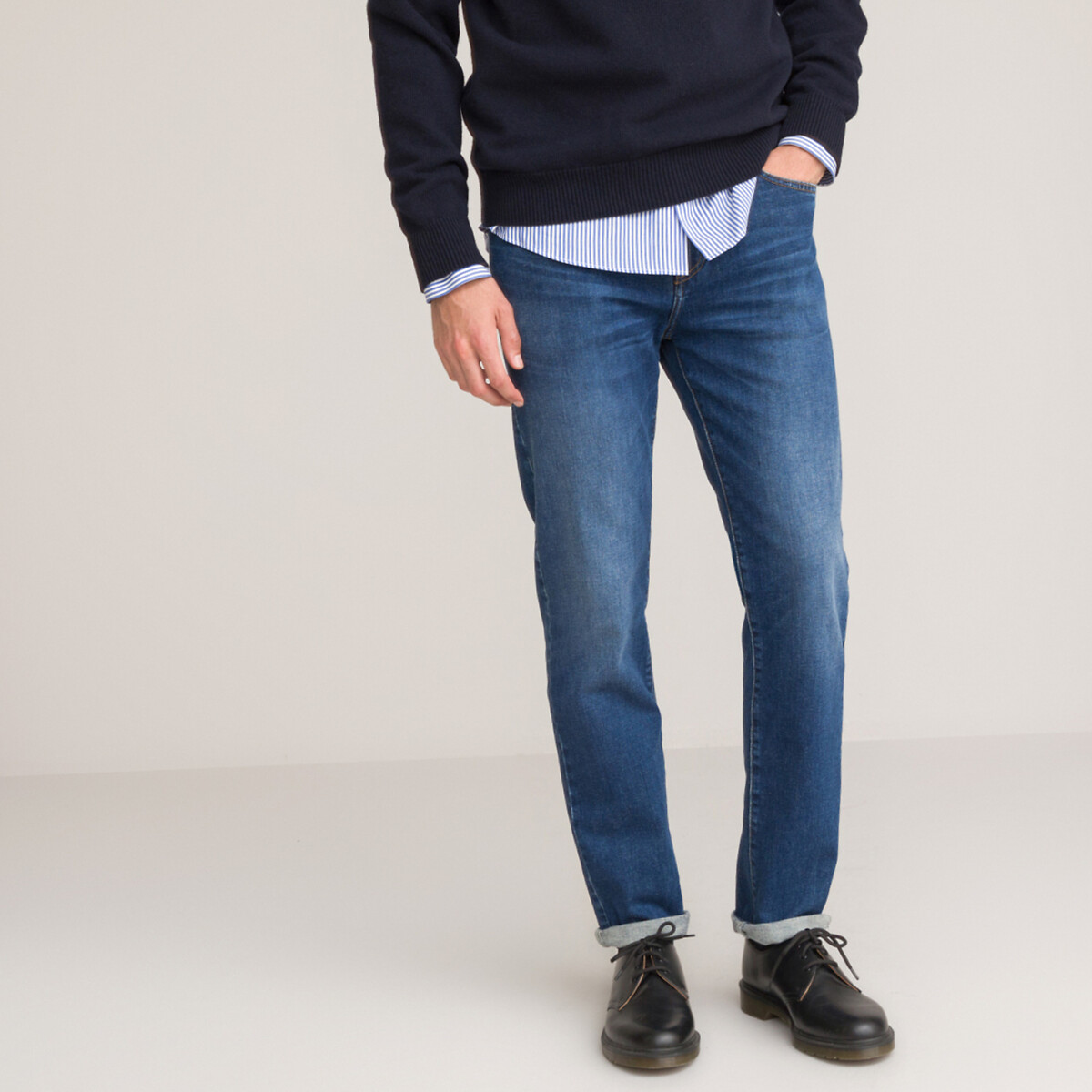 COLEÇÕES LA REDOUTE<br>Jeans normais, Signature HUGUES