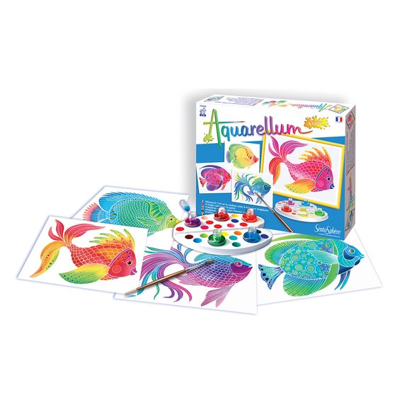 Aquarellum junior : Poissons