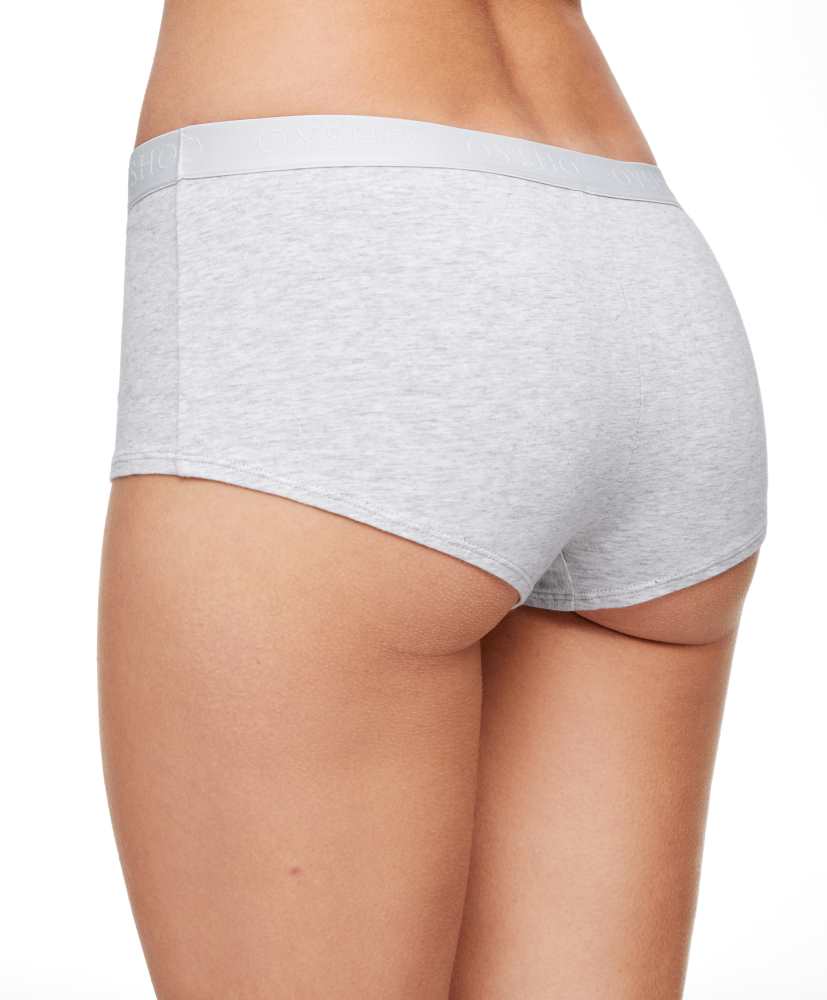 2 calcinhas tipo culote de algodão com logotipo