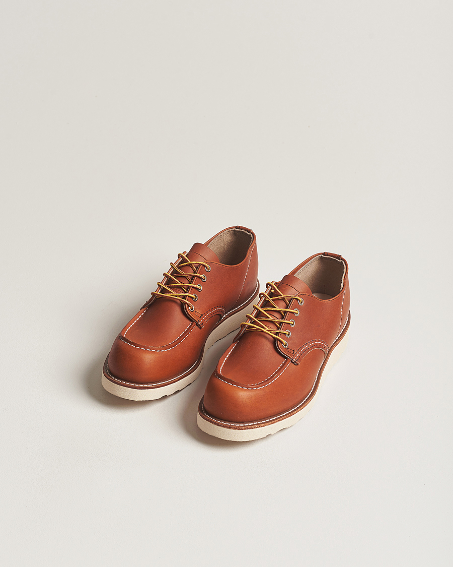 Red Wing Shoes Moc Toe Oxford Oro Legacy Leather