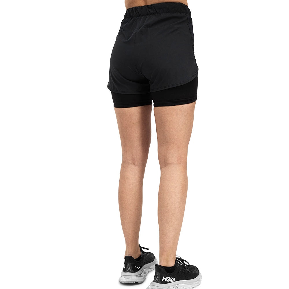 Northug Larvik 2 in 1 Shorts, Dame<br>Stretchy og luftig treningsshorts!