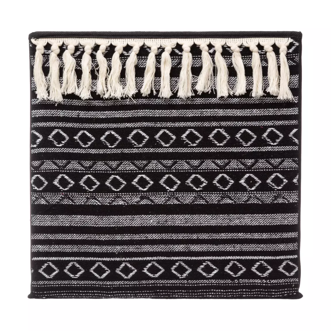 Panier de rangement Ethnique Noir
