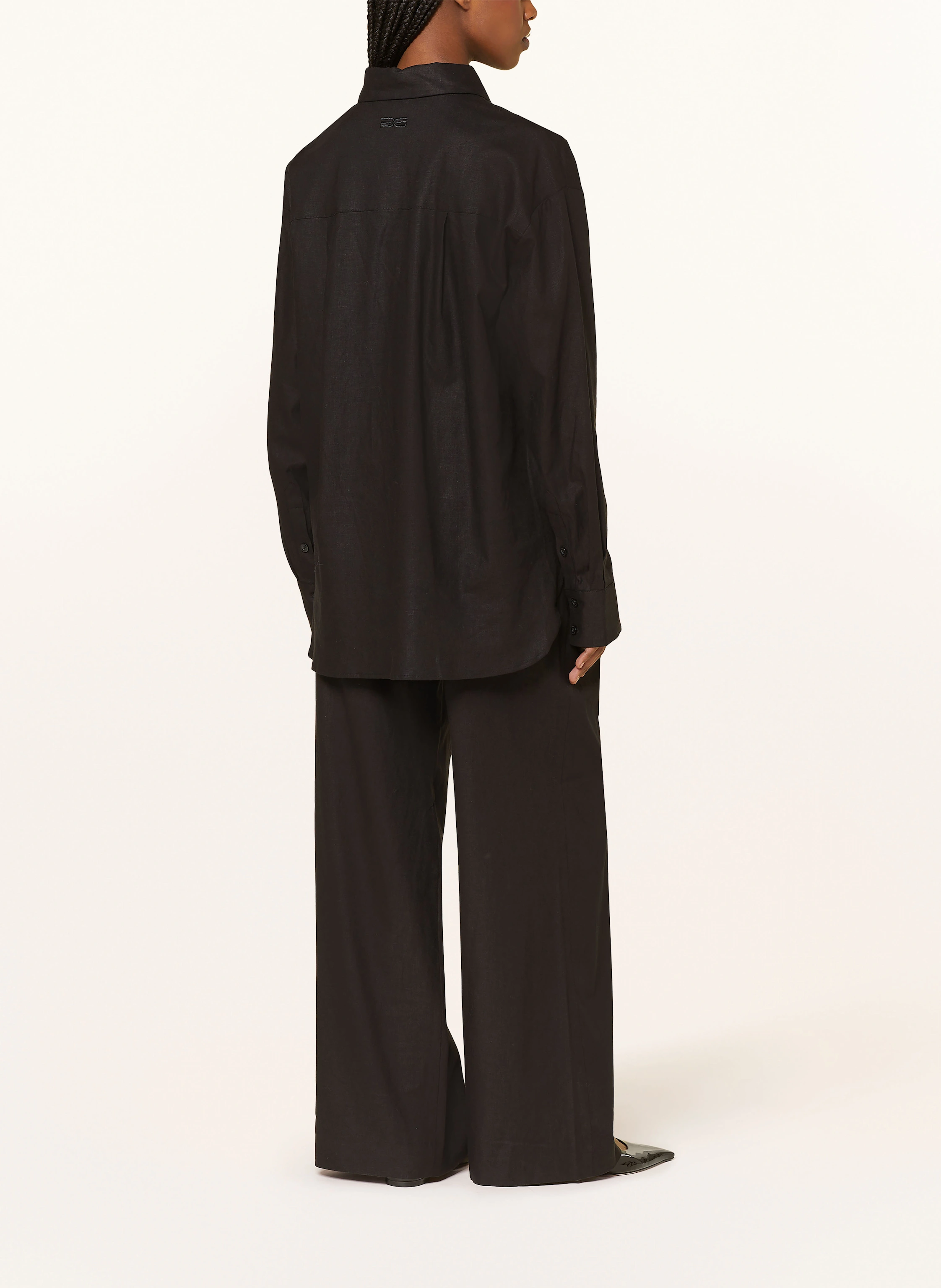GESTUZ Hemdbluse ELARAHGZ mit Leinen