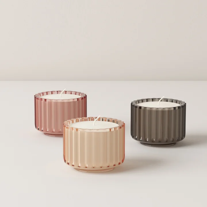 Lyngby Porcelæn - Teelichthalter Ø 6,7 cm, transparent
