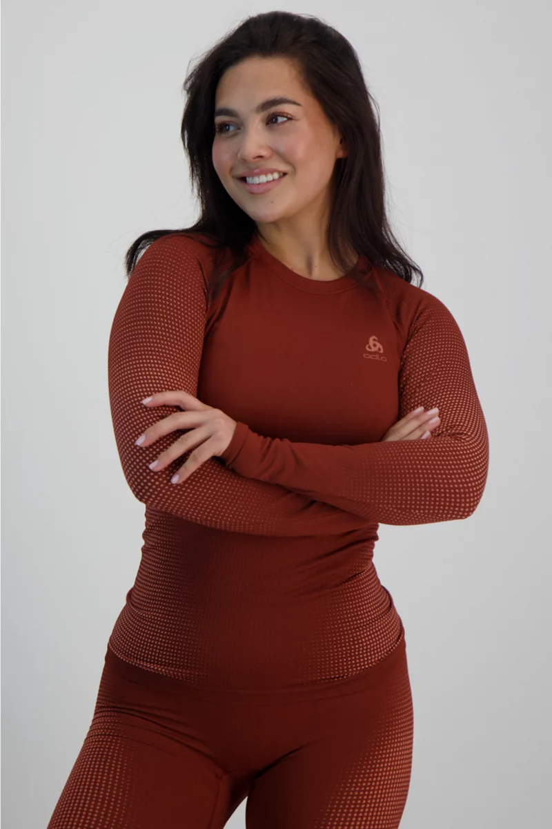 Odlo Performance Warm ECO Damen Thermo Longsleeve