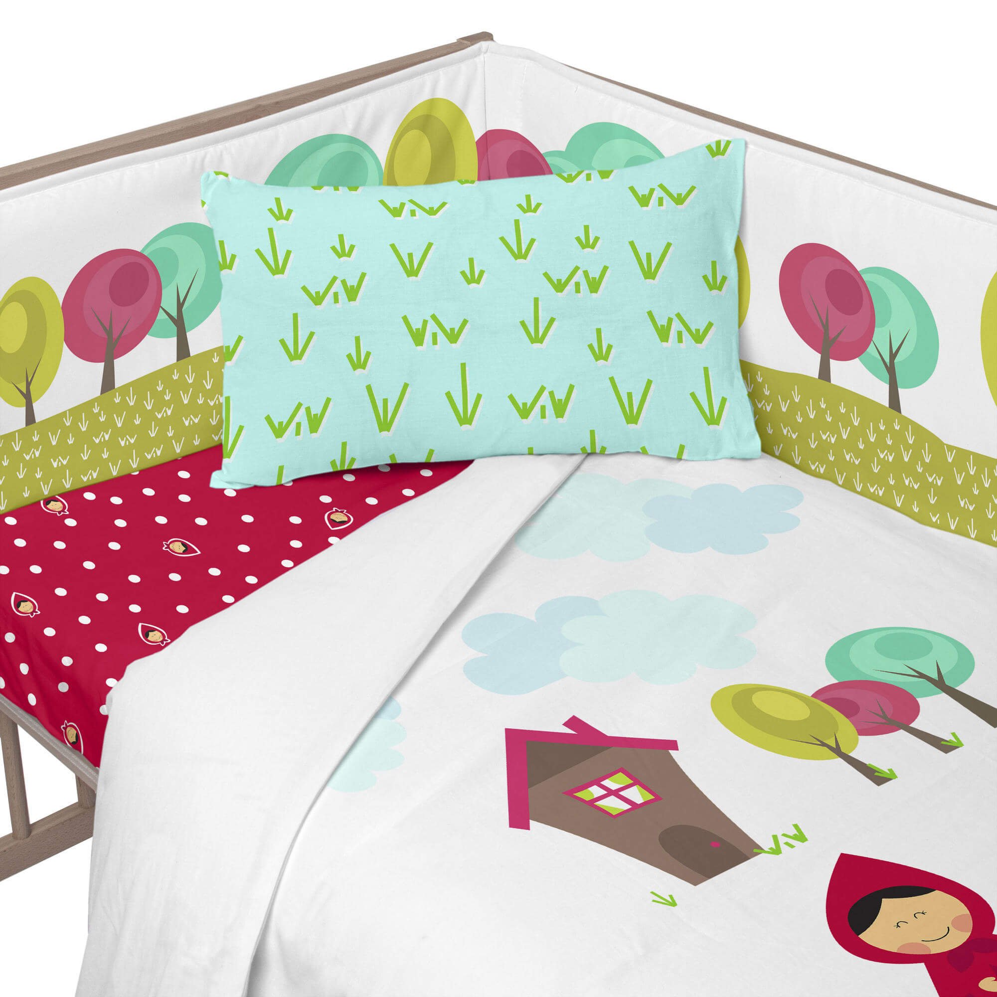 Mr Fox Bedbumper Grandma