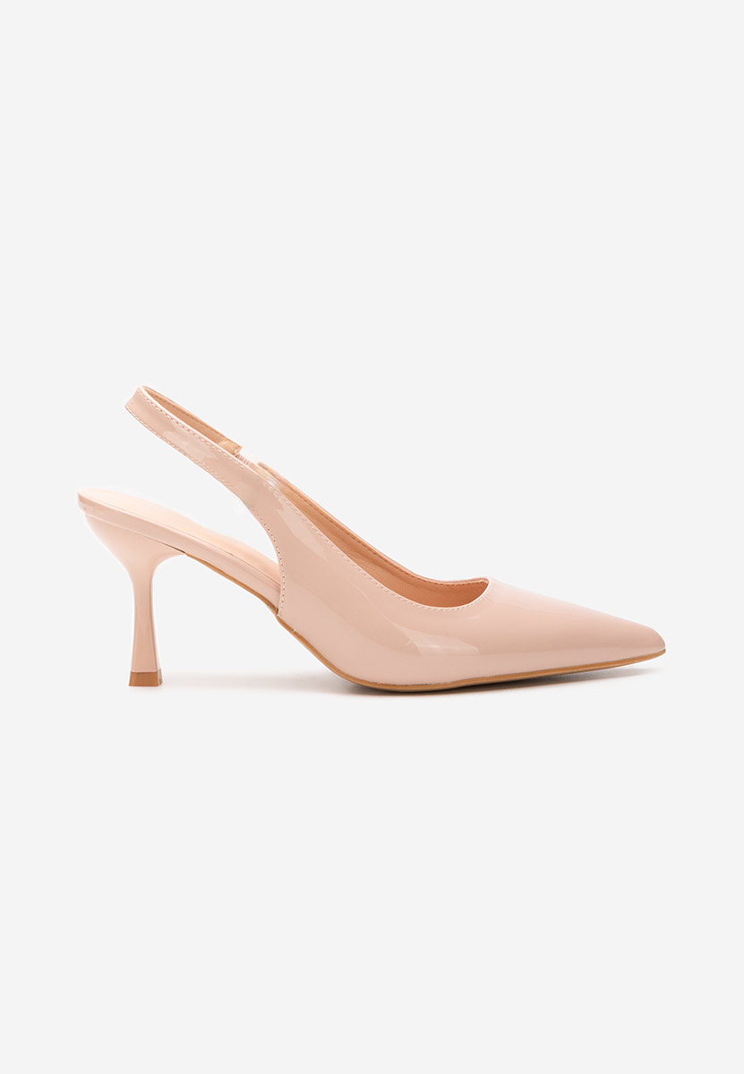 Chaussures slingback nude Laurina