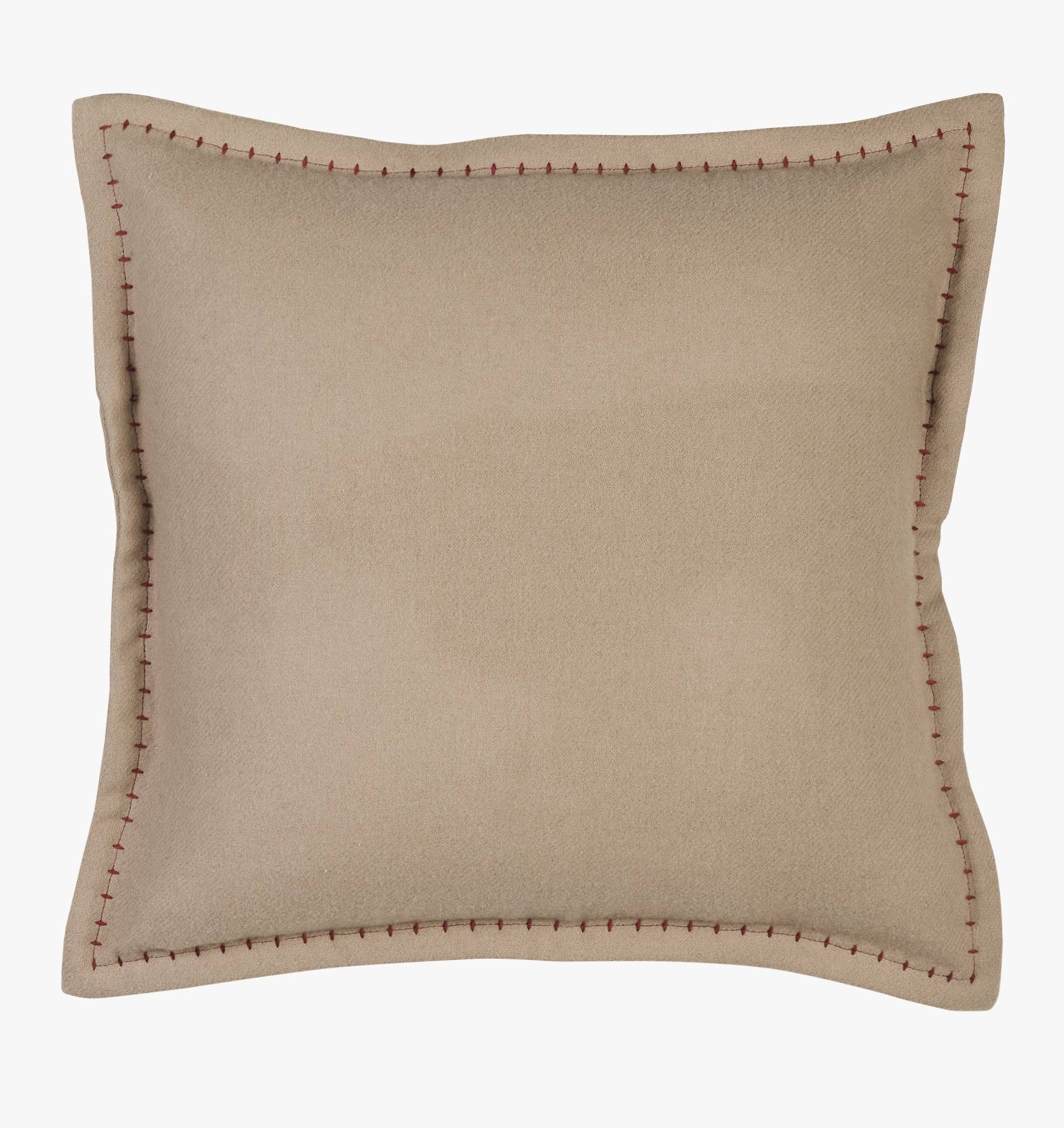 Pynteputetrekk beige - 50x50 cm