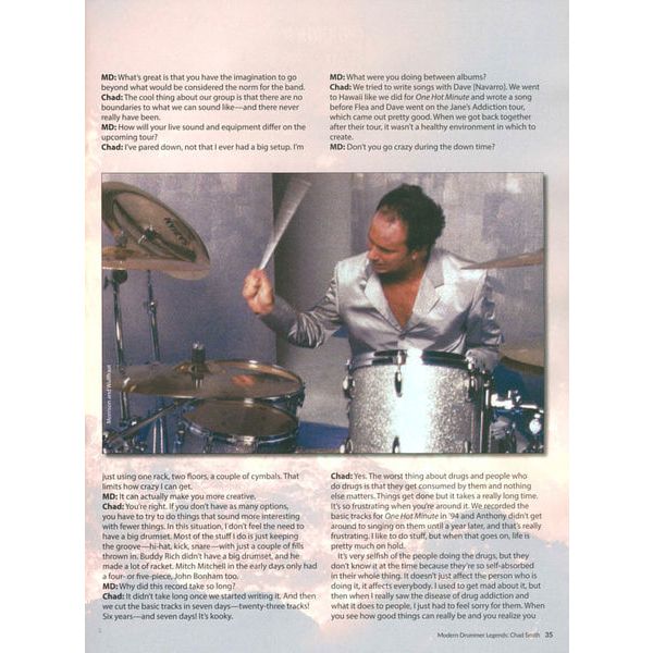 Modern Drummer Publications Chad Smith