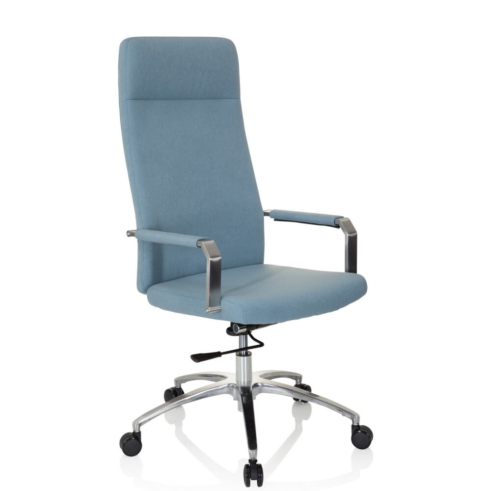 Home Office Bürostuhl SARANTO PLUS I Stoff mit Armlehnen hjh OFFICE