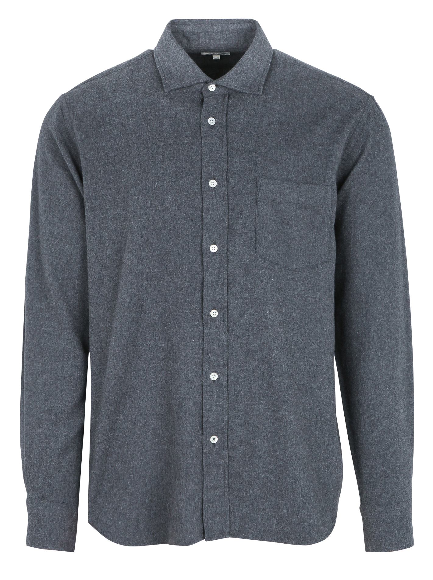PAUL - Chemise col classique en coton | Gris