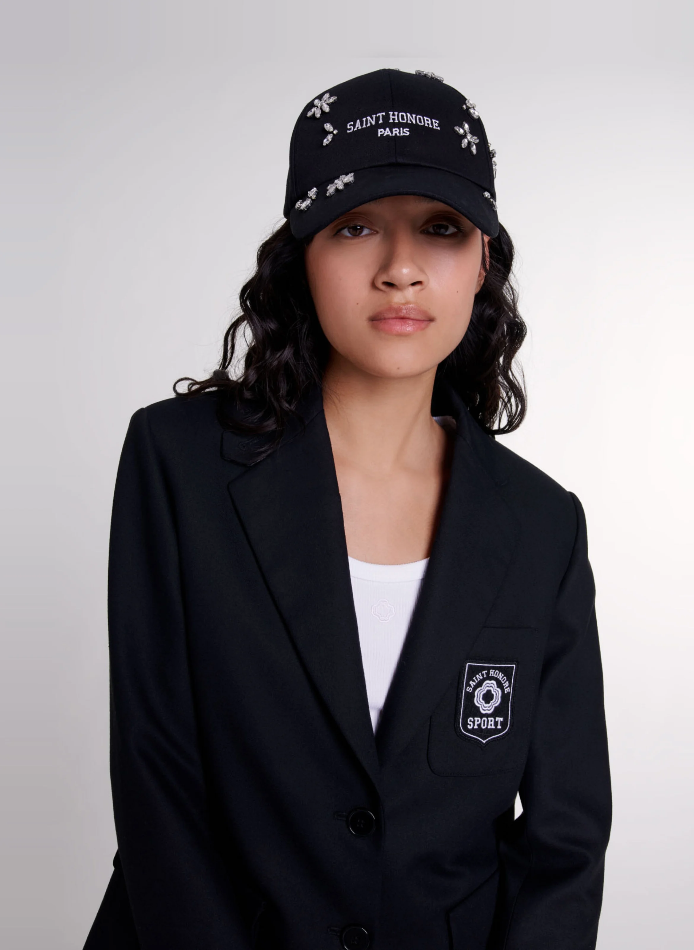 Veste de tailleur droite | Noir