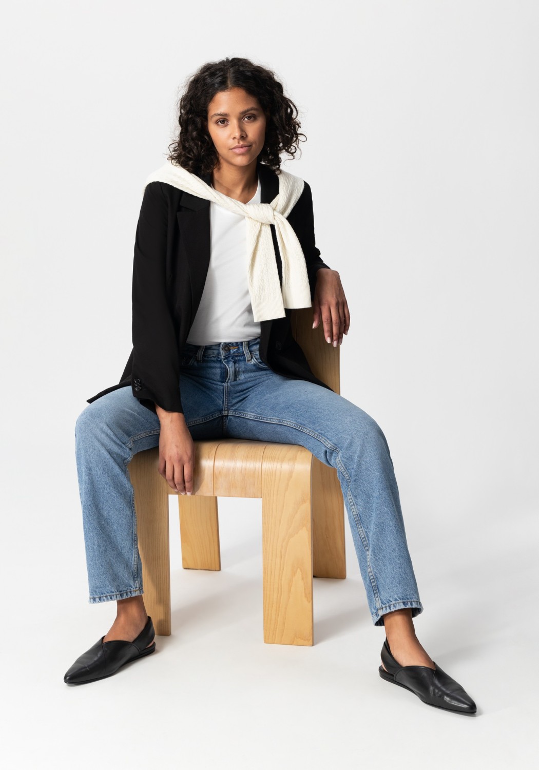 Mud Jeans Damenjeans Easy Go Stone Vintage