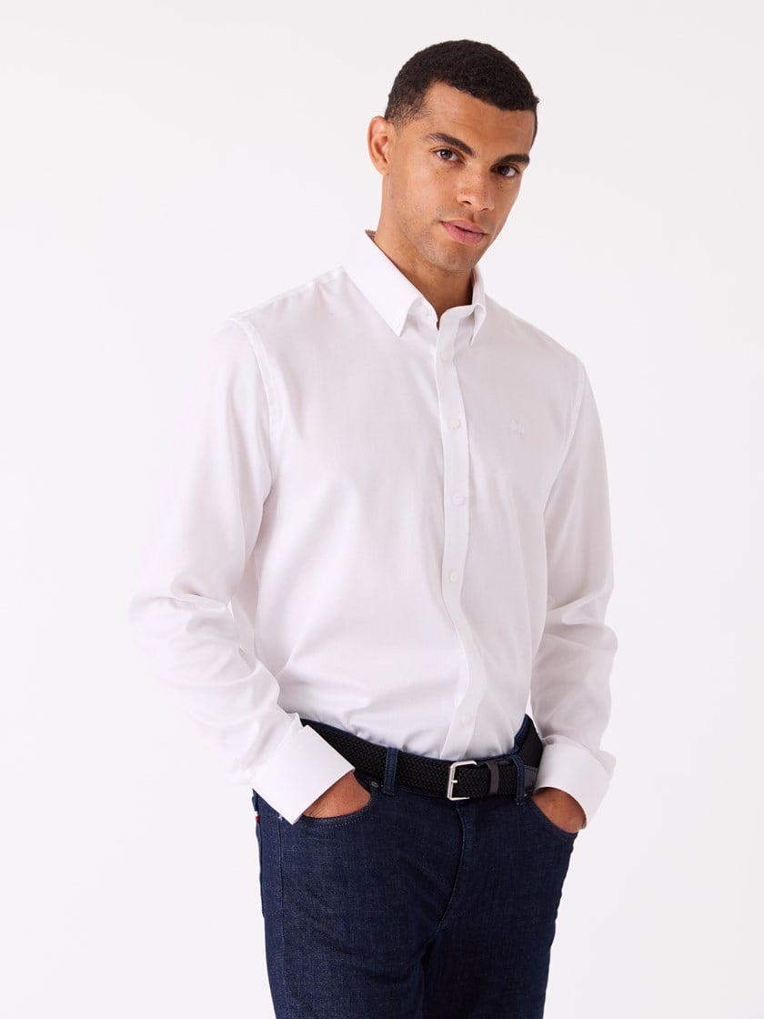 Peretti skjorte Bright White