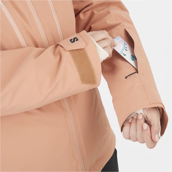 Veste de ski SALOMON BRILLIANT JACKET W CORK