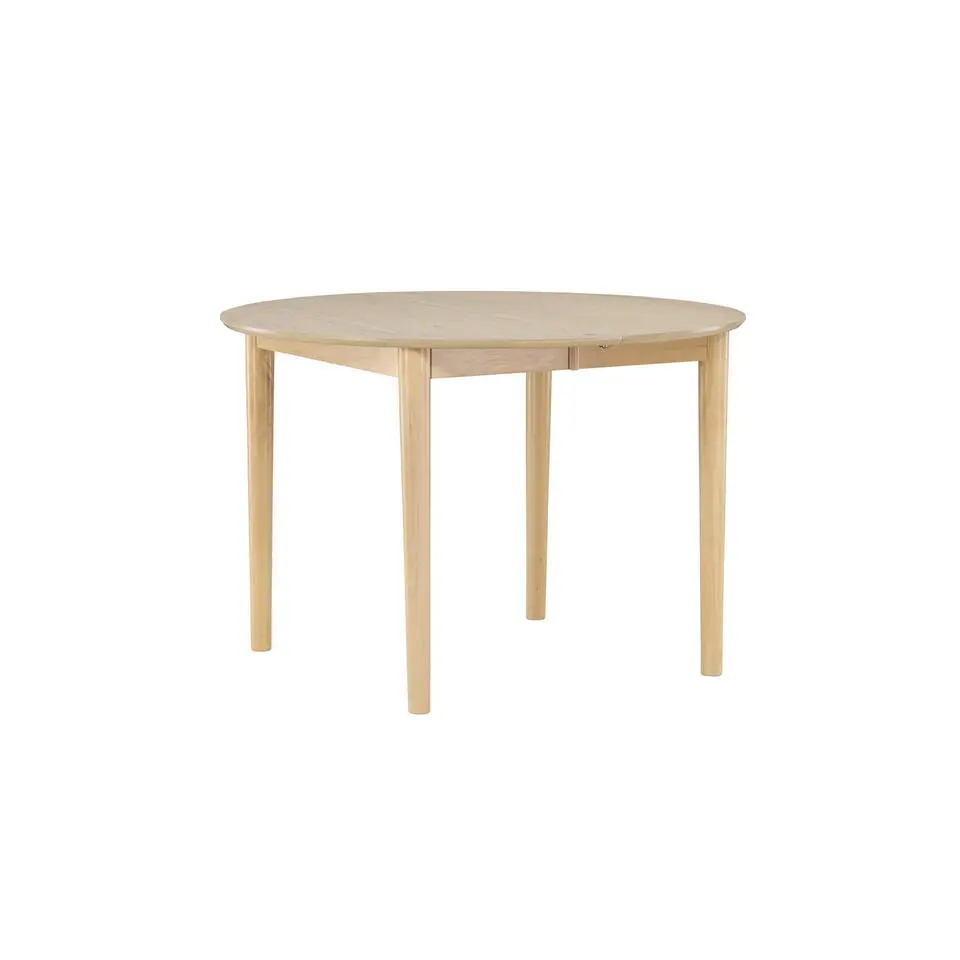 Eettafel Uitschuifbaar - Naturel MDF - 110x110x75cm - Gilda