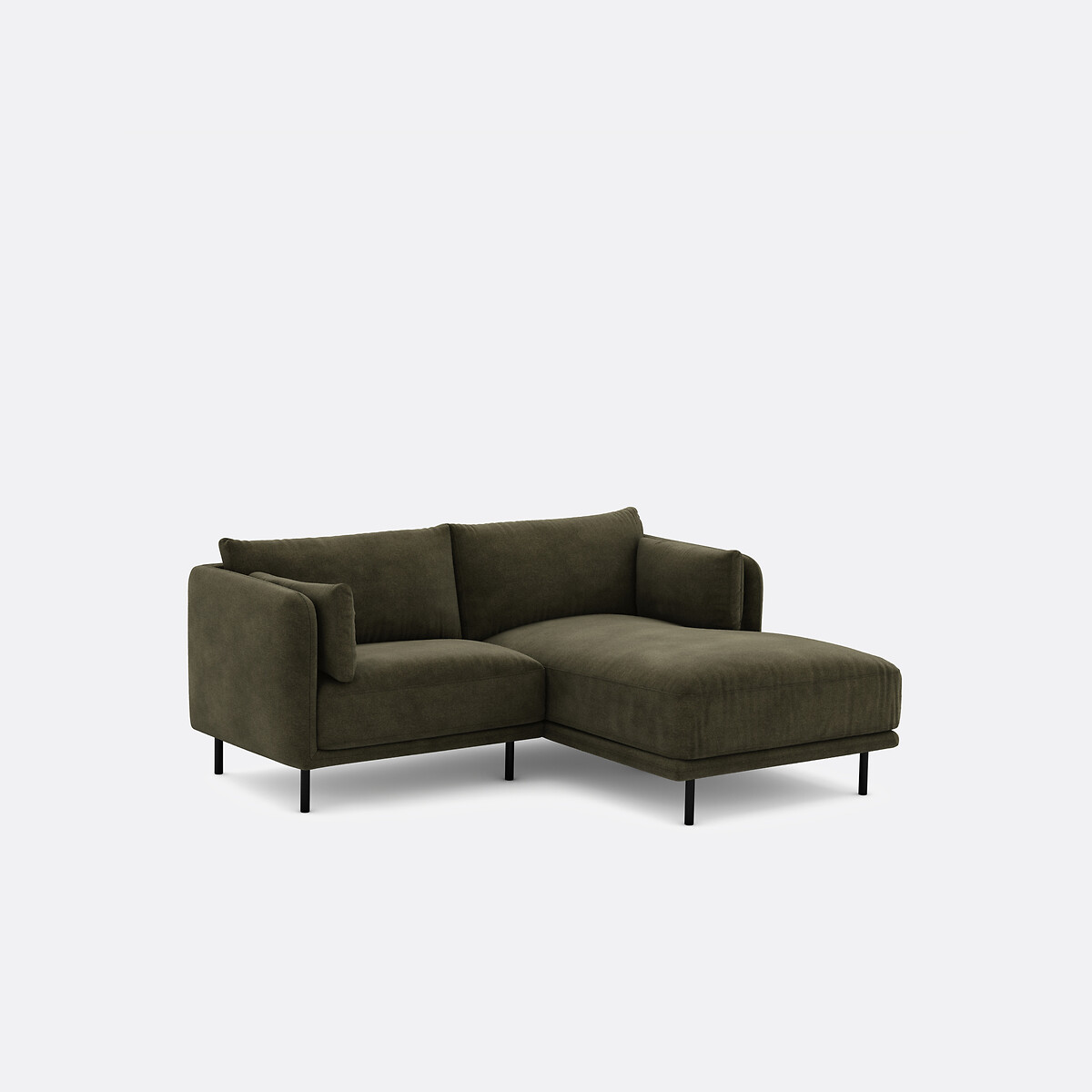 LA REDOUTE INTERIEURS<br>Sofá compacto retangular, tecido texturizado Victor