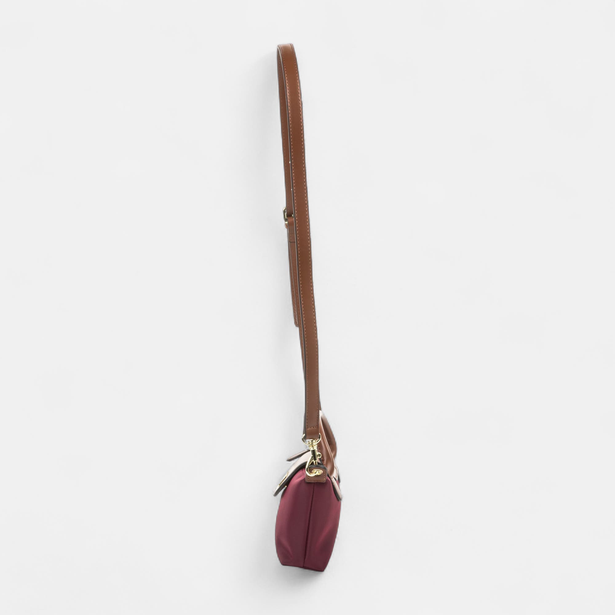 Sac bandoulière bordeaux