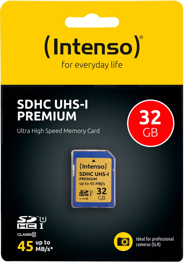 Intenso Speicherkarte »SDXC UHS-I Premium« (32 GB )