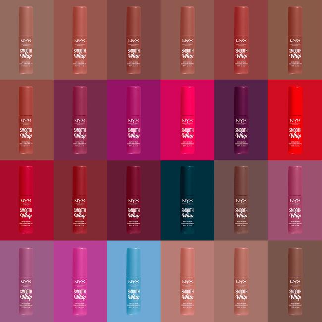 NYX Professional Makeup Smooth Whip Matte Lippenstift 03 Latte Foam