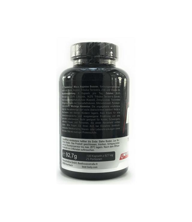 Best Body Testobolan Maca Booster 100 cápsulas