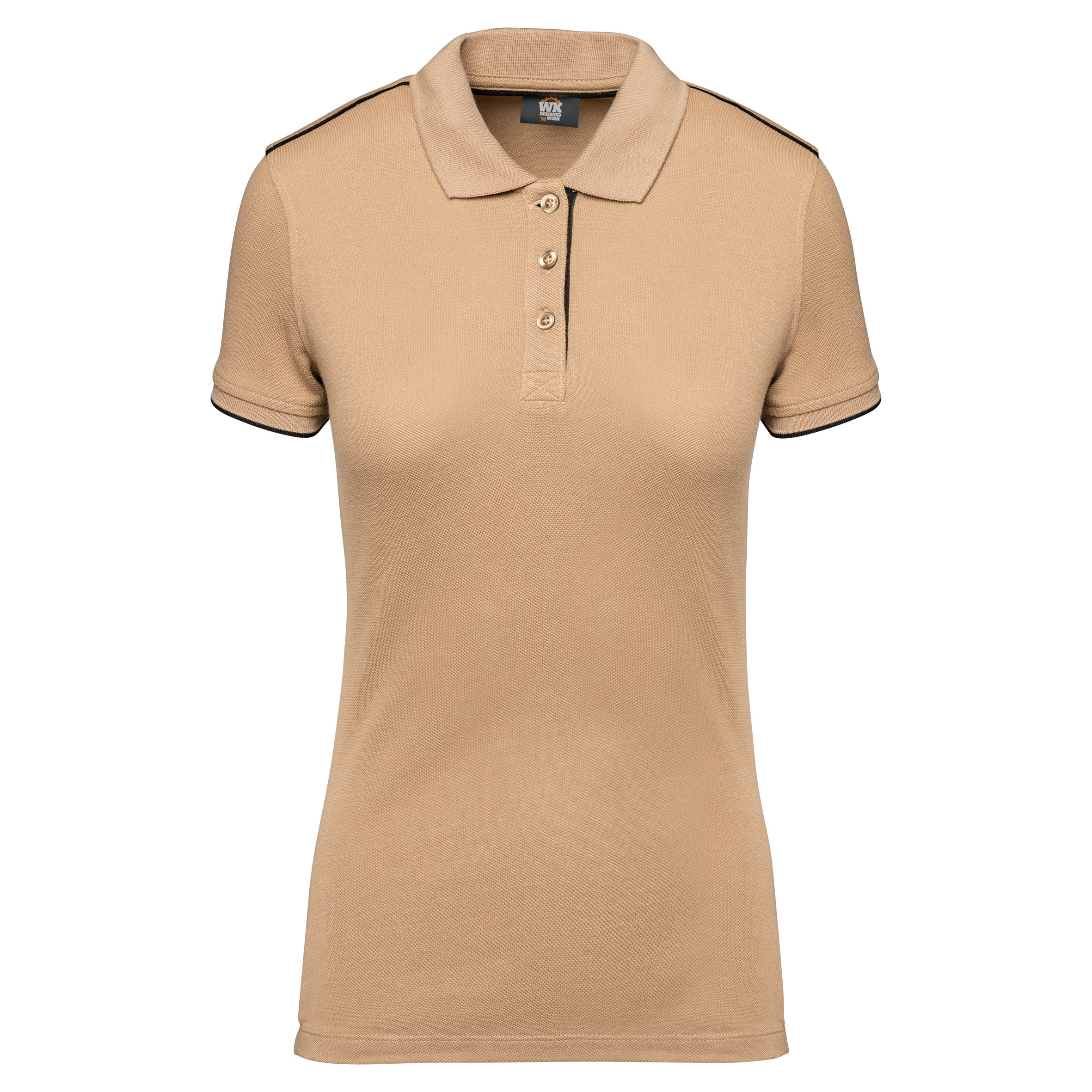 WK. Designed To Work WK271 - Polo manches courtes contraste DayToDay femme