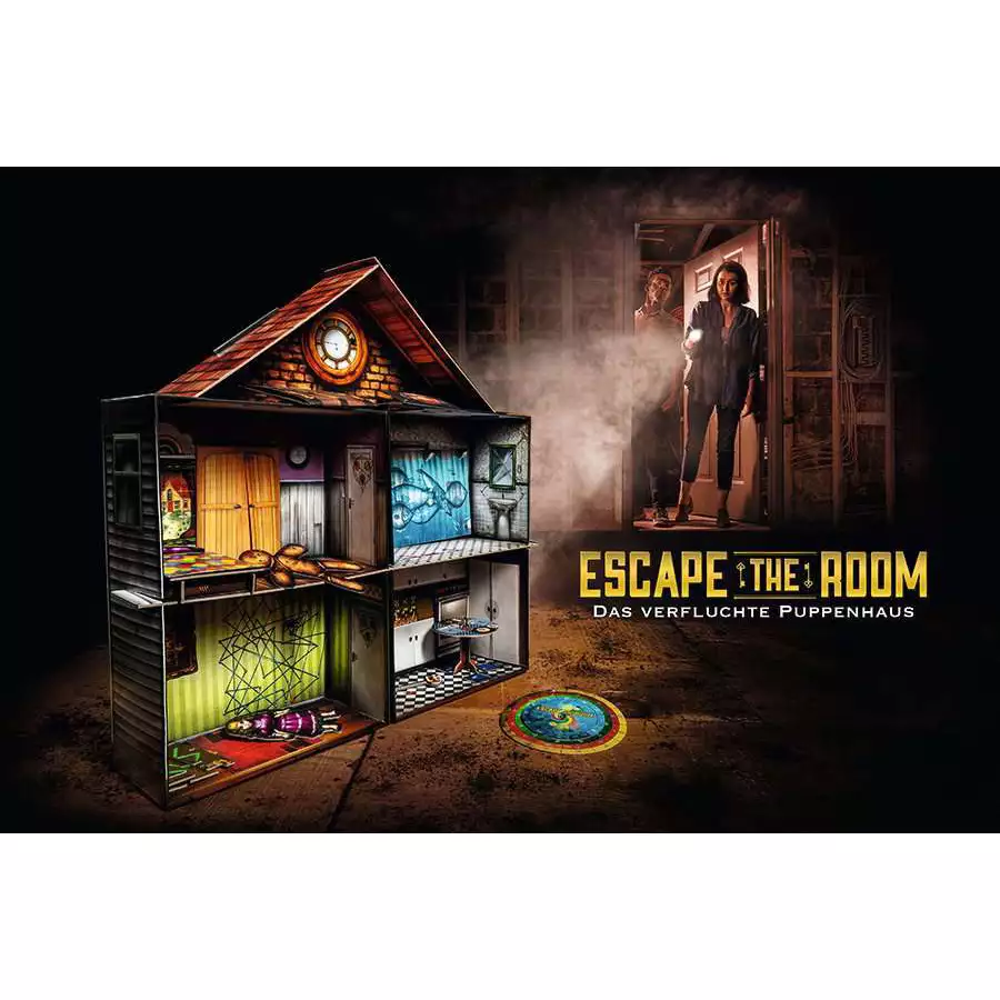Thinkfun Escape the Room 3 - Das verfluchte Puppenhaus bunt