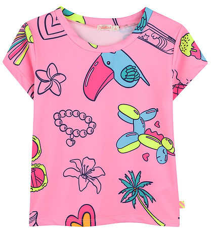 Billieblush T-Shirt - Pink m. Print