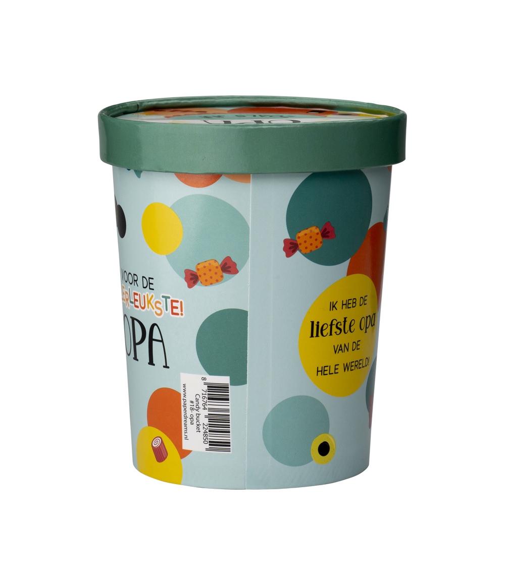 Snoepbakje Opa 12cm