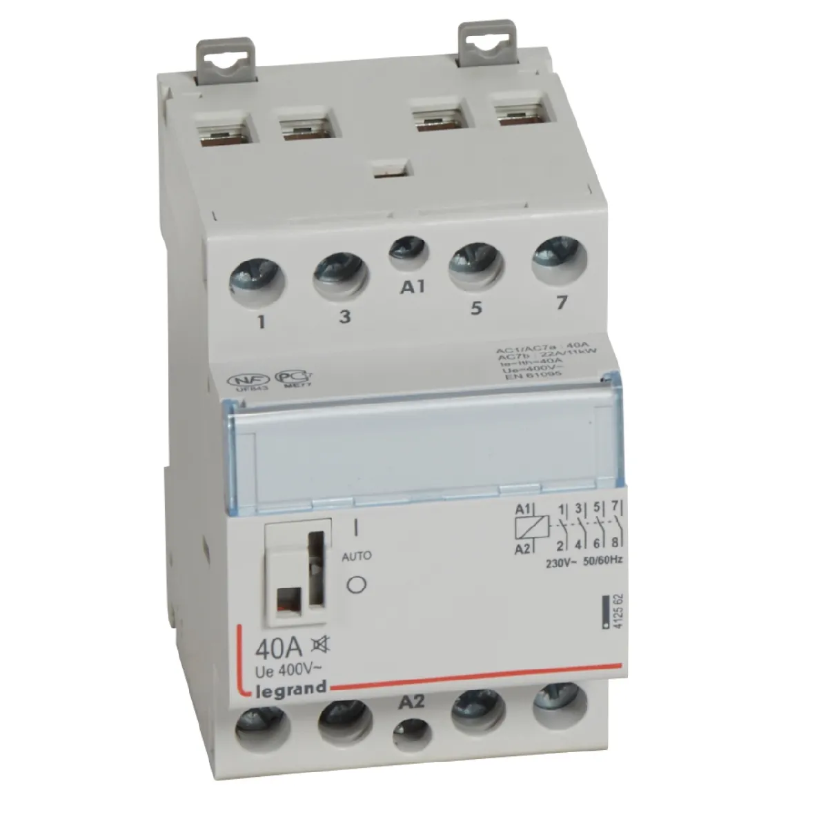 Legrand Contacteur CX3 40A Silencieux