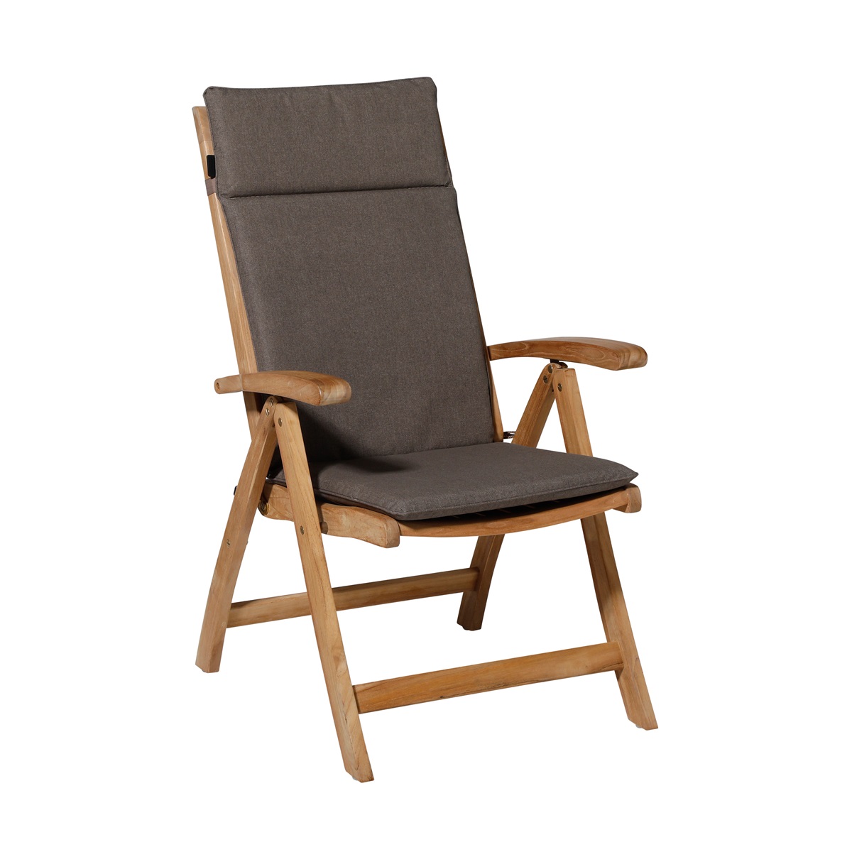 Madison Oxford taupe Tuinstoelkussen - Set van 4