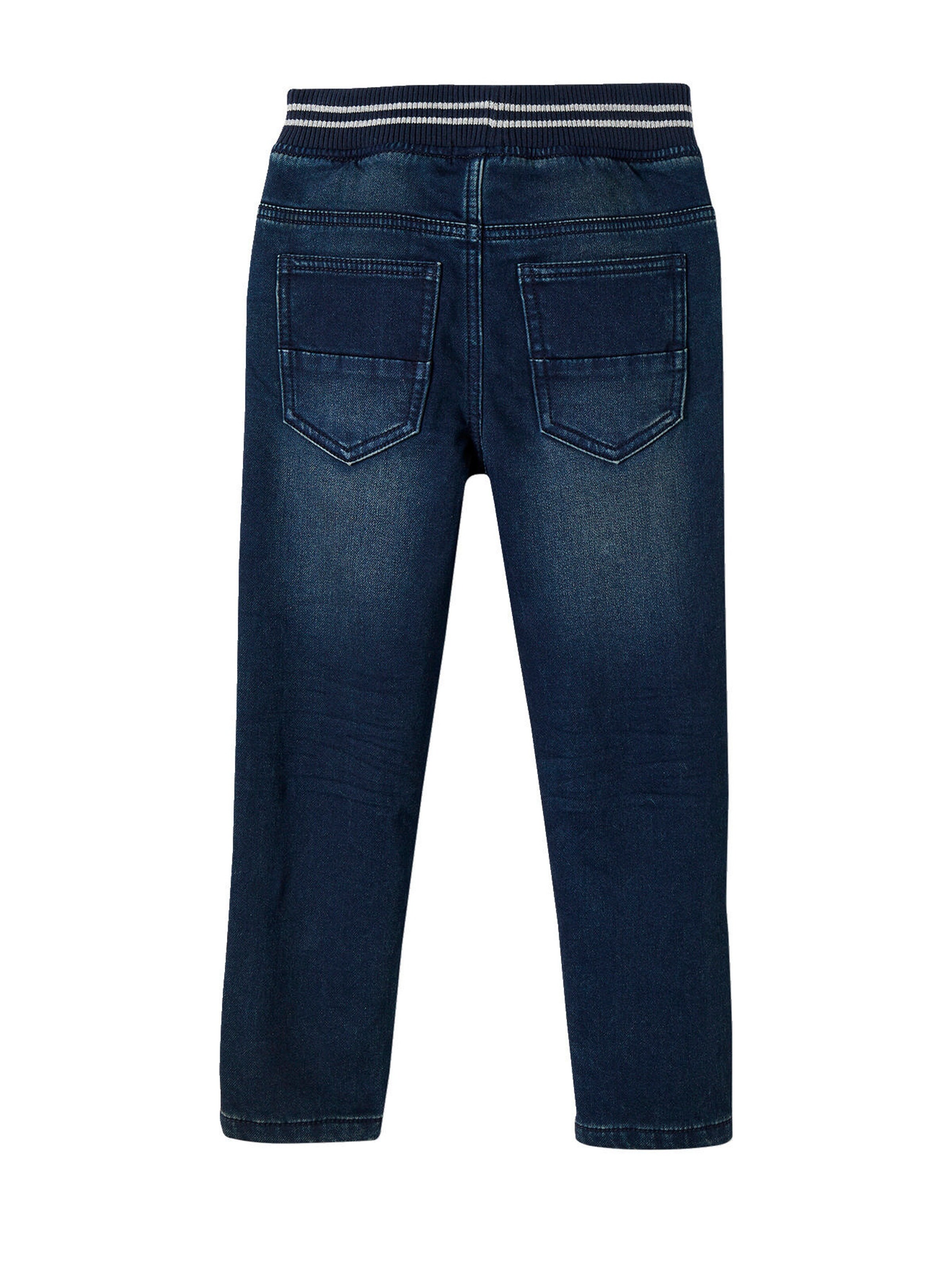 Vertbaudet Bequeme Jungen Thermohose mit Dehnbund dunkelblau