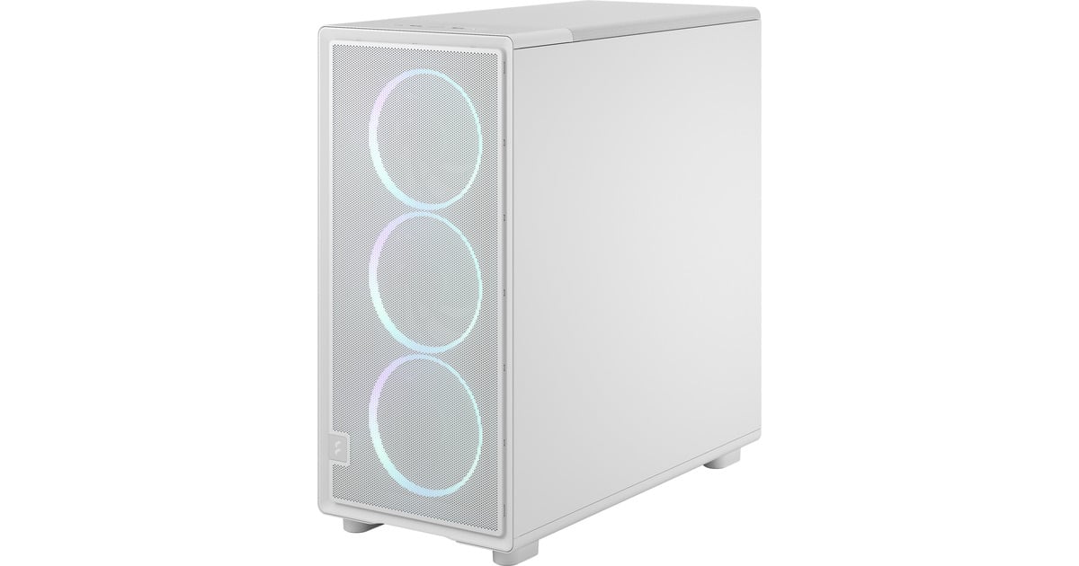 Fractal DesignEpoch XL TG RGB midi tower behuizing  (Wit | 2x USB-A | 1x USB-C | RGB | Tempered Glass)