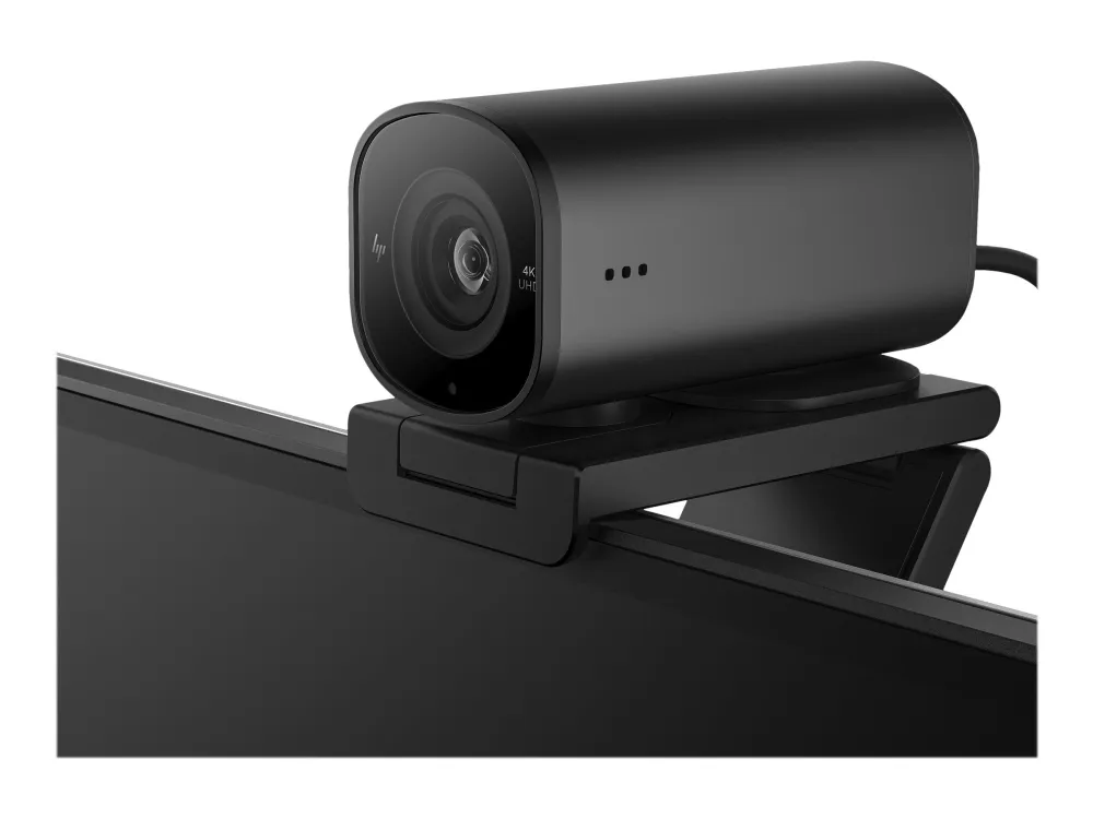 HP 965 Streaming - Webcam - farve - 8 MP - 3840 x 2160 - audio - USB 3.0
