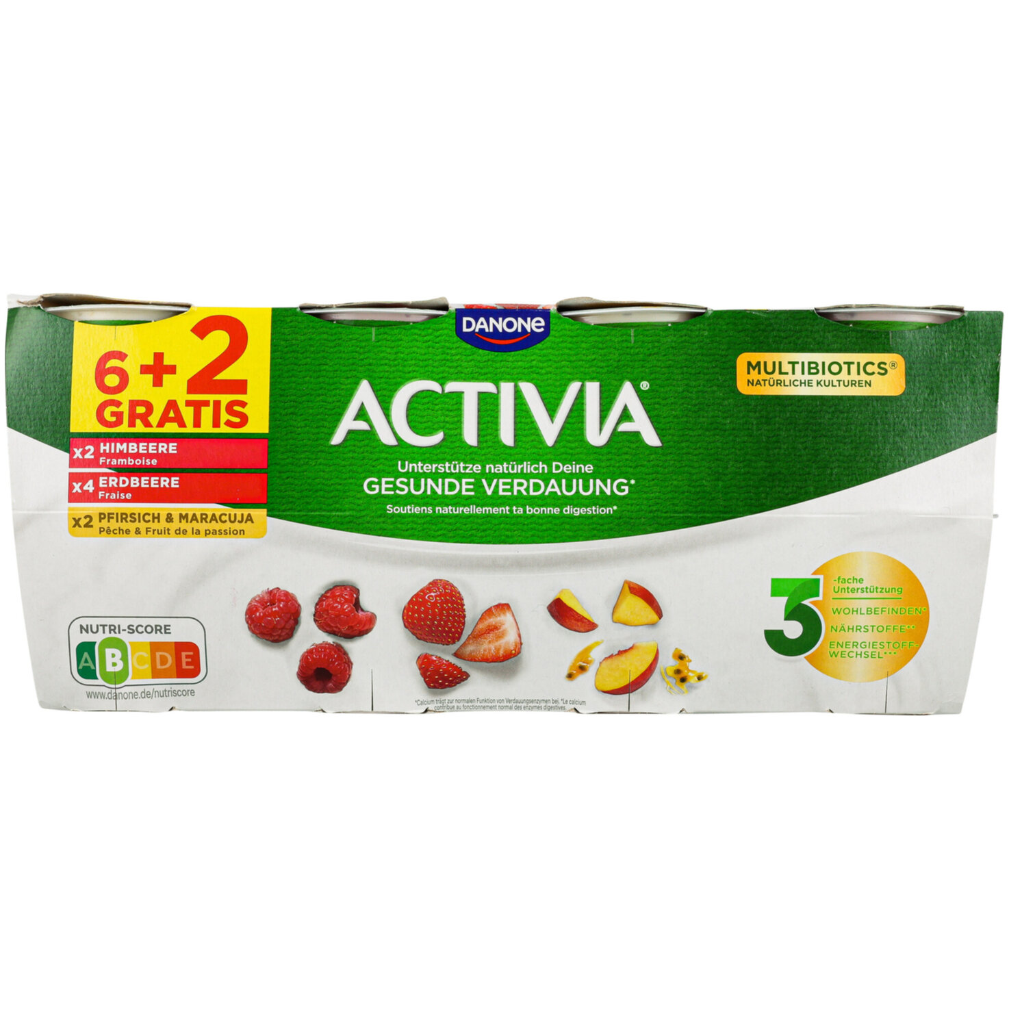 Activia probiotischer Joghurt Fruchtmix 8x115g