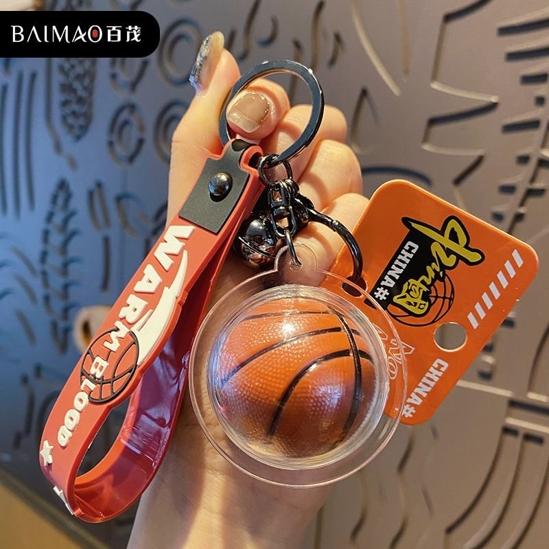 BAIMAO - Sleutelhanger met basketbalriem en tashanger